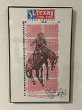 Saddle Bronc Rodeo Art Print